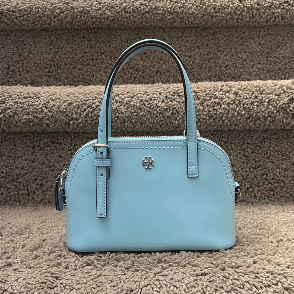 Tory Burch Light Blue Mini Bag